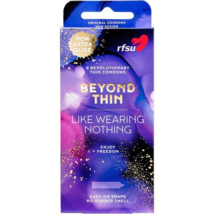 Prezervative Rfsu Beyond Thin, ultra subțiri, 8 buc