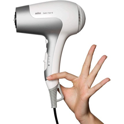 Uscător de păr, Braun, Satin Hair 5, gri alb