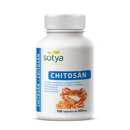 Supliment Pierdere Greutate, Sotya, Chitozan 600mg, Alb