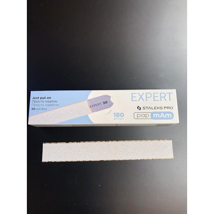 Pilă unghii, Staleks Pro, Expert 100, hârtie albă