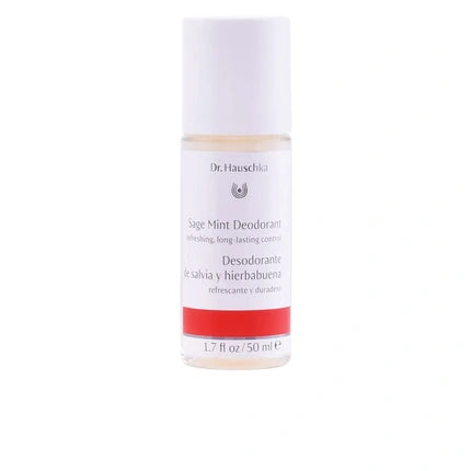 Dr Hauschka Sage Mint Deodorant, Natural, 50ml, Roll-on