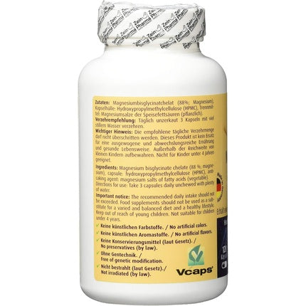 Zeinpharma Magnesium Chelate, Mineral, 120 capsule vegetale, dozaj 375 mg