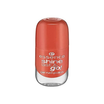 Lac unghii gel, Essence Shine Last & Go, Nr. 84 Heat Is On Orange, 8ml