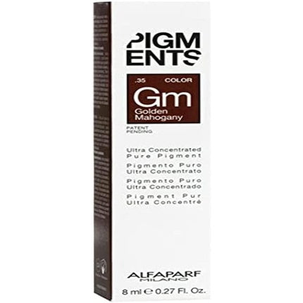 Vopsea de păr Alfaparf Milano Pigments Color Golden Mahogany, 48ml