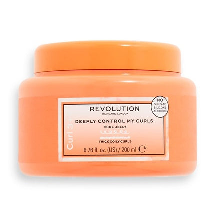 Gel păr, Revolution, Curl Jelly, 200ml, portocaliu