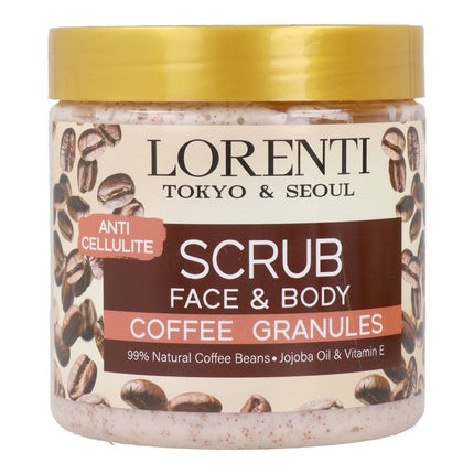 Peeling Corp Lorenti cu Granule de Cafea, 500 ml