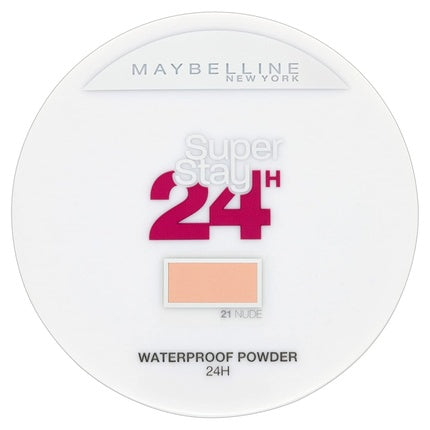 Pudră față, Maybelline, Super Stay 24H, nude