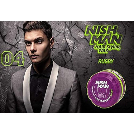 Ceară de păr, Nishman, Rugby 04, violet