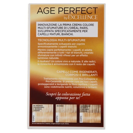 Vopsea de par, L'Oréal Paris, Perfect Age Excellence 09.31, Blond Nisipiu Deschis