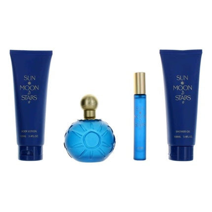 Set Cadou Parfum, United Colors Of Benetton, Sun Moon Stars, 4 Piese