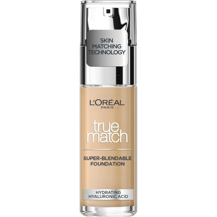 Fond de ten lichid L'Oréal Paris True Match cu SPF 30 și Acid Hialuronic, 30ml 3.5D Golden Peach