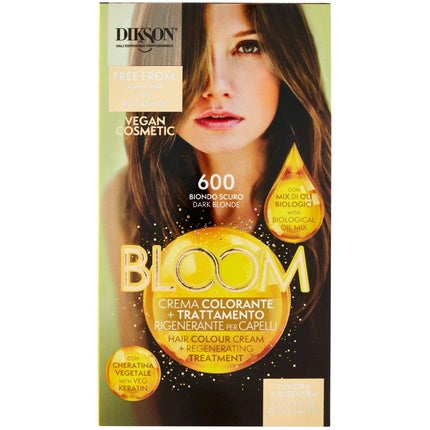 Culoare păr Dikson Bloom Hair Dye Cream, 600 Dark Blonde, 180g