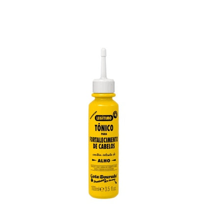 Tonic Capilar Gota Dourada cu Usturoi pentru Fortificare, 100ml, Sticlă Galbenă cu Dispozitiv de Aplicare