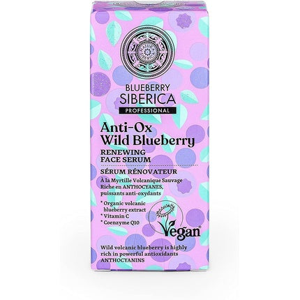 Ser facial, Natura Siberica, Anti-OX Wild Blueberry