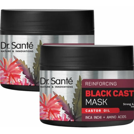 Mască de păr Dr. Santé Black Castor Oil, 300ml