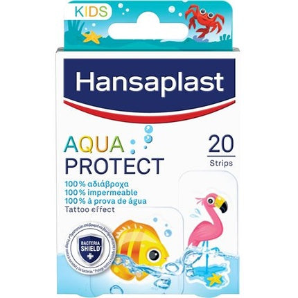 Bandaje adezive Hansaplast Aqua For Kids, 20 bucăți