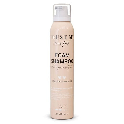 Șampon spumant pentru păr cu porozitate medie, 200ml