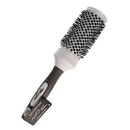Perie Rotundă Top Choice Ceramic Hair Styling Brush Exclusive Line, Negru-Gri, Diametru 44mm