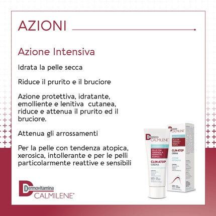 Cremă, Dermovitamina Calmilene, Clin-Atop, intensivă, 50ml