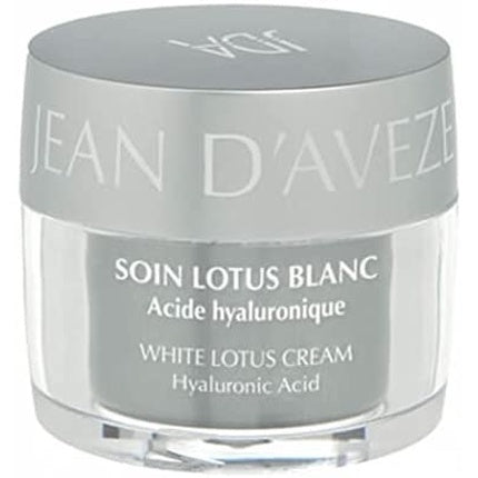 Cremă de zi Jean D'Aveze Soin Lotus Blanc cu acid hialuronic, 50ml