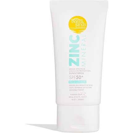 Loțiune facială SPF 50+ Bondi Sands Zinc Mineral, 60 ml