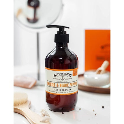 Spălătorie Corp 3 în 1, Scottish Fine Soaps, Thistle & Black Pepper, 500ml