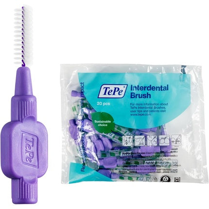 Periuță Interdentală Tepe Original Purple 1.1mm ISO 6 - Pachet de 20