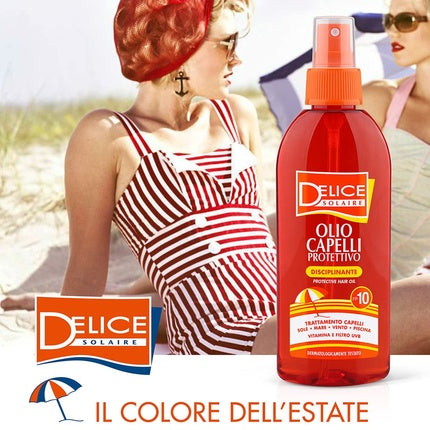 Spray ulei păr, Delice Solaire, 150 ml, protecție solară