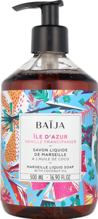 Savon lichid Baïja Île d'Azur cu ulei de cocos și vanilie, 500 ml