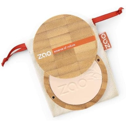 Pudră Compactă Zao 306 Porcelain - Finisaj Perfect