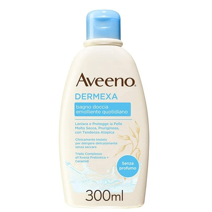 Gel de duș, Aveeno Dermexa, piele uscată, 300 ml