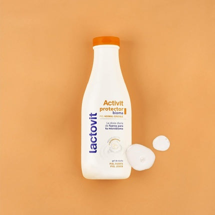 Gel de duș, Lactovit, Activit Protect, alb, 0.6kg