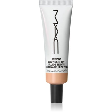 Fond de ten MAC Strobe Dewy Skin Tint, culoare Medium Plus, 30 ml