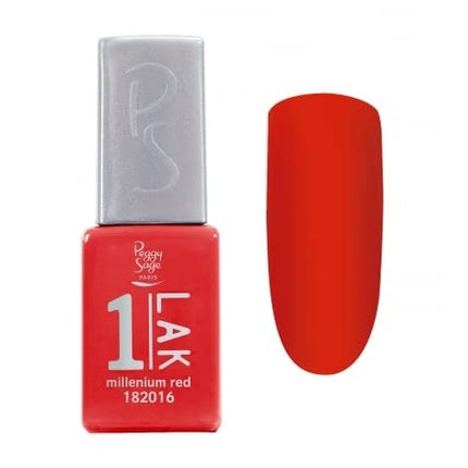 Peggy Sage One-Lak, Gel Polish, Millennium Red, 5ml, roșu mat