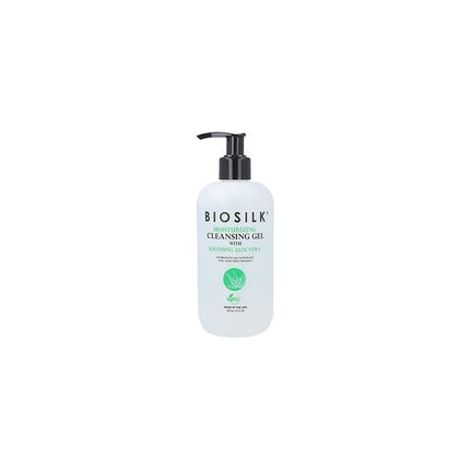 Gel de Curățare Biosilk, Gel de Curățare Hidratant cu Aloe Vera Calmantă, Alb, 355ml