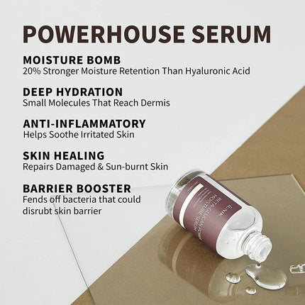 Serum hidratare Iunik Beta-Glucan, 50ml, maro
