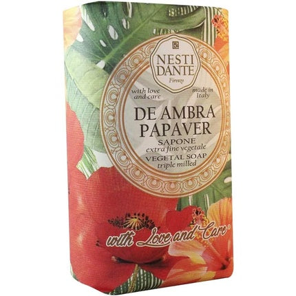 Săpun solid, Nesti Dante, Ambra Papaver, 250g