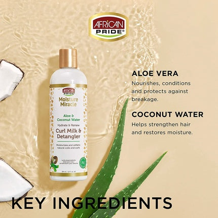 Balsam Leave-In, African Pride, Moisture Miracle, alb