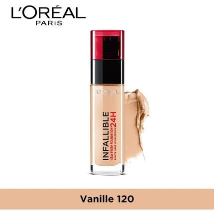 Fond de ten, L'Oreal Paris, Infallible 24h, vanilie