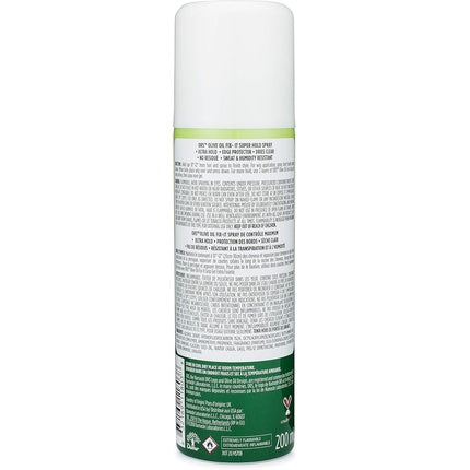Spray de stilare Ors, Olive Oil Super Hold, cu ulei de ricin, 200ml
