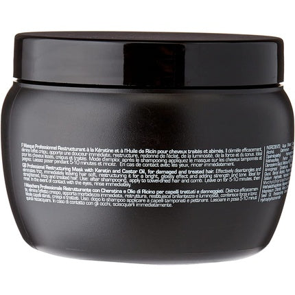 Masca de păr Keragold Pro Keratin/Ricin Oil, 500ml