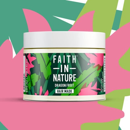 Masca de păr Faith In Nature Dragon Fruit 300ml, verde