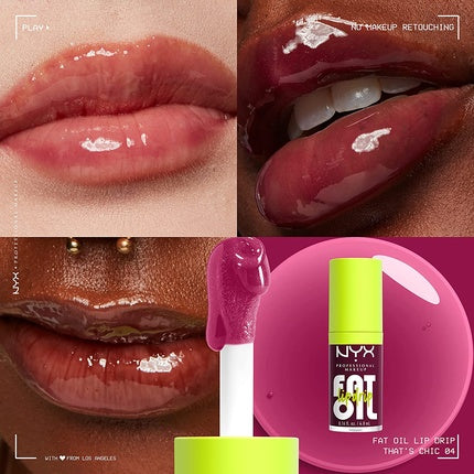 Gloss de buze, NYX, Fat Oil, Berry