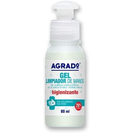 Gel igienic de maini, Agrado Cosmetic, 78% alcool, 80ml