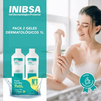Gel Dermatologic Inibsa, Set 2x1000ml