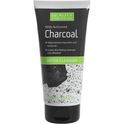 Gel de curățare facială, Beauty Formulas, detoxifiant, 150ml