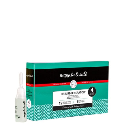 Ser regenerare păr, Nuggela & Sul, Hair Regenerator, 4 ampule x 10ml