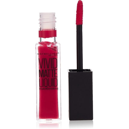 Luciu de buze, Maybelline New York, Vivid Matte Liquid, Fuchsia Ecstasy, 10ml