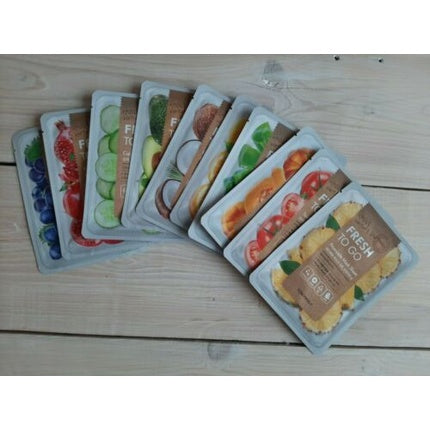 Mască față, Tony Moly, Fresh To Go, cocos, alb