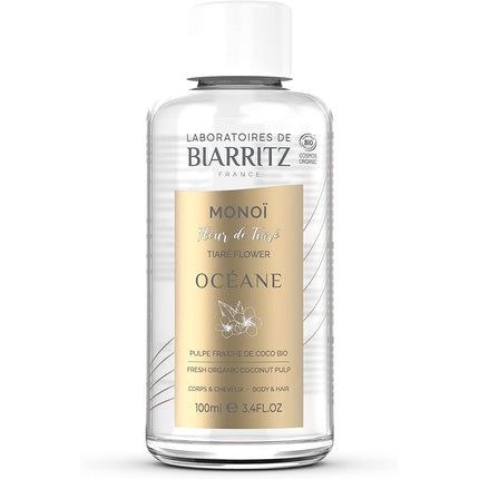 Ulei de corp, Laboratoires De Biarritz, Océane Monoï Tiare, 100ml